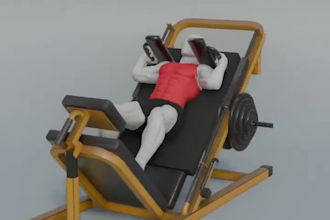 create fitness animation 3d exercise workout animation muscle building videos