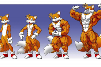 draw custom furry art, fursona, nsfw or sfw furry avatar reference sheet