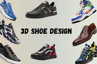 design 3d shoe design 3d shoe animation 3d sneakers 3d footwear shoe tech pack
