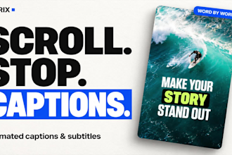 add subtitles and animated captions to your podcast videos