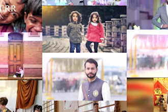 create unique slideshow video with your every type of photos