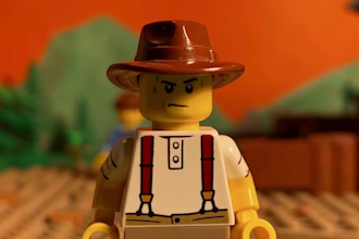 do high quality 3d lego animation, 3d lego model, lego cars, ships, house, bikes