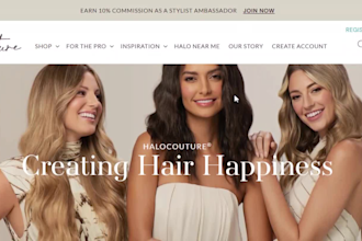 build hair extension shopify store beauty website hair extension website