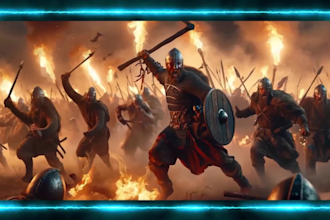 create epic ai history videos for social media