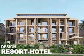 design stunning 2d 3d visuals for resorts, hotels, and parks