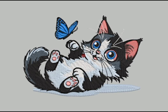digitize logo for embroidery design, embroidery patch dst, pes, jef