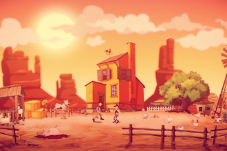 make a wild west wanted poster logo animation