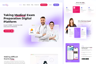 design your website UI UX in figma and website mockups in figma