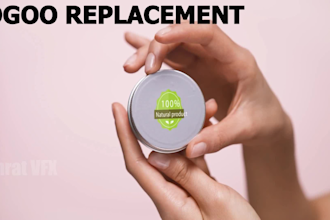 do product vfx with professional product logo replacement