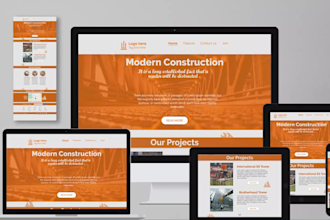 create website UI UX design