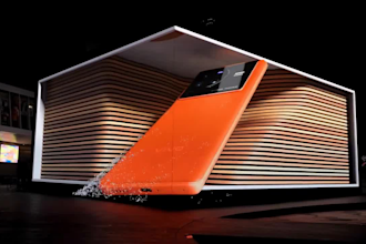 3d billboard animation, anamorphic animation, cgi billboard ad, commercial video