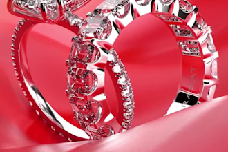 do 3d jewelry design, 3d jewelry cgi animation, jewelry render, 3d product ads