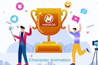 create custom animated gifs and lottie for the website