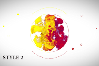 create seven smoke intro HD