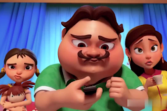 3d animation video 3d cartoon music video 3d animated music cartoon character