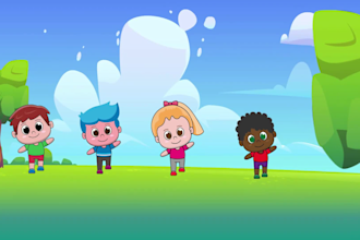 create custom kids animation
