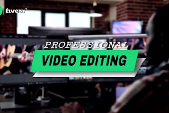 do video editing for youtube, weddings, and social media