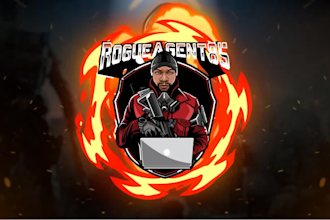 animated logo video for youtube, twitch, esports, etc