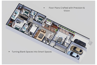 create realistic 3d floor plans for real estate