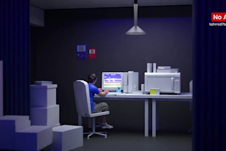 create 3d documentary videos like fern, hoog, imperial,cipher
