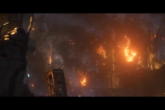 realistic 3d vfx fire explosion, 3d cgi animation, houdini fire smoke simulation