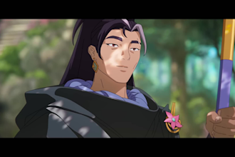 do 2d cartoon animation, 2d music video animation,  short filme anime animation