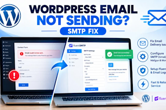 fix wordpress email not sending and configure SMTP