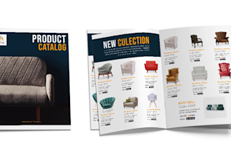 catalog product, brochure, magazine layout, trifold brochure design