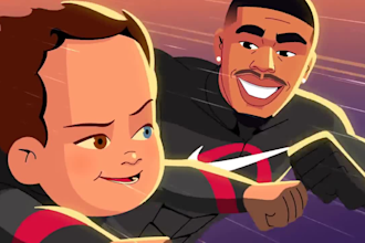 2d cartoon animation, 2d youtube intro animated , podcast intro animation, anime