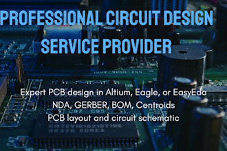 make pcb design pcb layout and circuit schematic