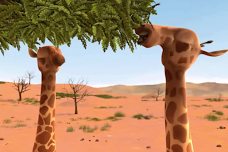 create stunning 3d animal animation and realistic creature design models