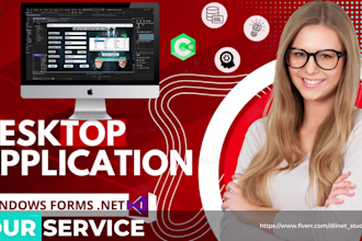 develop windows forms desktop applications in c sharp dotnet