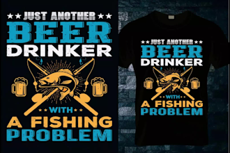 create typography and trendy t shirt design within 12h