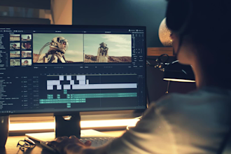 do professional video editing and motion graphics