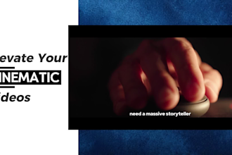 do professional cinematic video editing and post production