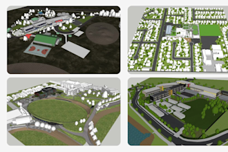 create 3d buildings floor plan
