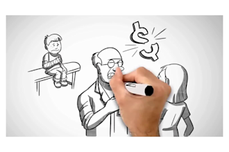 whiteboard animation whiteboard video explainer video doodle 2d hand drawn