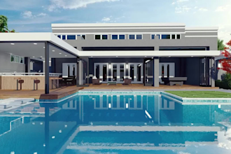 design a modern landscape and outdoor space for your home