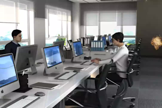 create 3d animated explainer video 3d industrial video