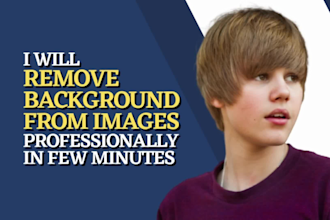 remove and change background of image within few minutes