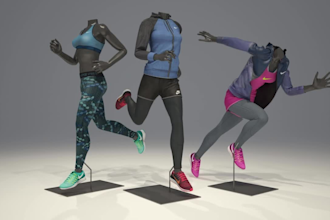 make 3d clothing mockup, clo3d second life animation, 3d blender virtual cloth