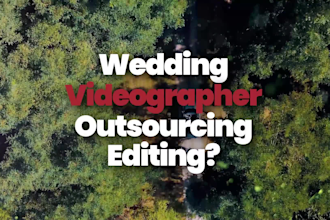 professionally edit wedding videos