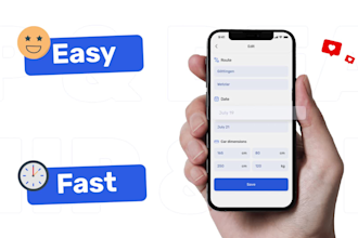 do custom UI UX design for mobile app ios or android