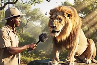 make viral ai talking animal video ai podcast animal ai avatar animal video