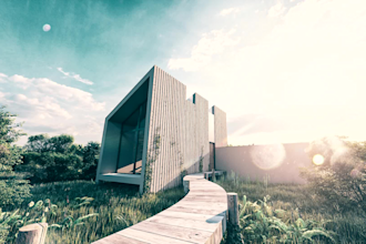 create photorealistic exterior architectural 3d renderings