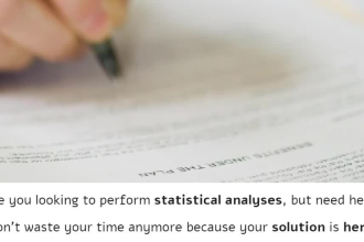 do statistical analysis with interpretation in spss