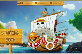 design animated stream overlay, kick, twitch overlay, twitch logo, banner emotes