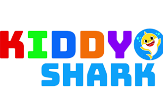 create kids youtube channel intro, outro, logo, banner