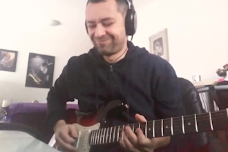 play funky disco nile rodgers style guitar for your songs