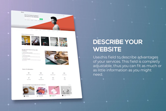 create a professional website promotion video